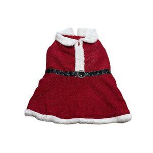 Size XL Santa dog outfit